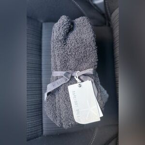 Barefoot Dreams Cozy Grey Socks